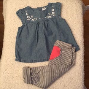 SALE ⭐️ Carter’s Cute Blue Top Size 9 Months